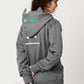 Neko Kaburi Beautiful Shadow B | Fleece Back Face Zip Hoodie