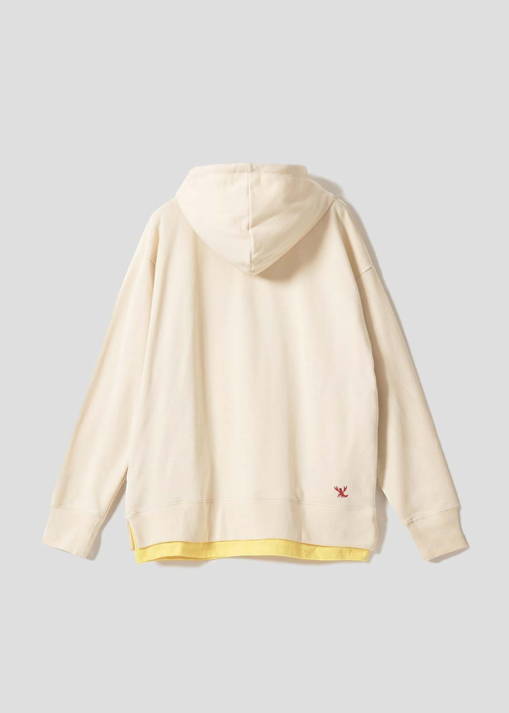 Ikaku Noringo A | Layered Fleece Big Hoodie