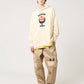 Ikaku Noringo A | Layered Fleece Big Hoodie