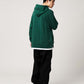 Beautiful Shadow Shinobi Green | Layered Fleece Oversized Hoodie