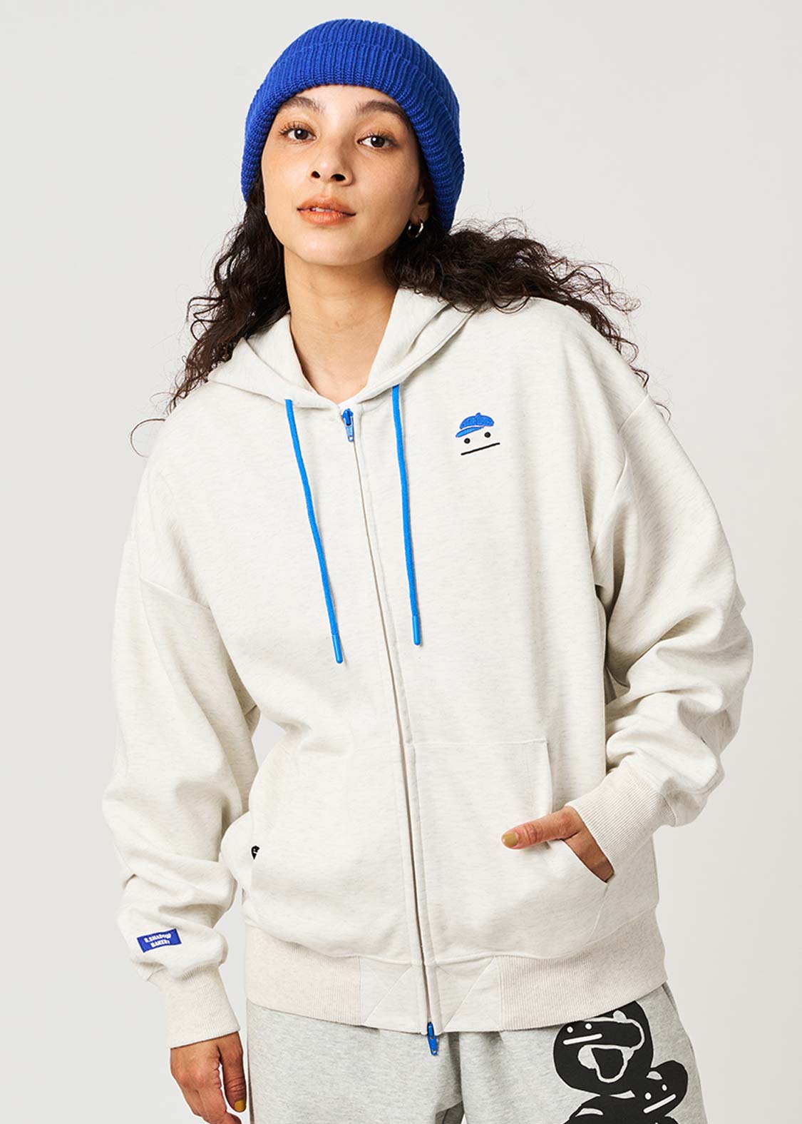 Beautiful Shadow Bakery | Cardboard Big Zip Hoodie