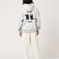 Ikaku Bikkuri Hatena | Cardboard Big Zip Hoodie