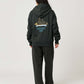 Nagasugiru Inu New York Time | Cardboard Big Zip Hoodie