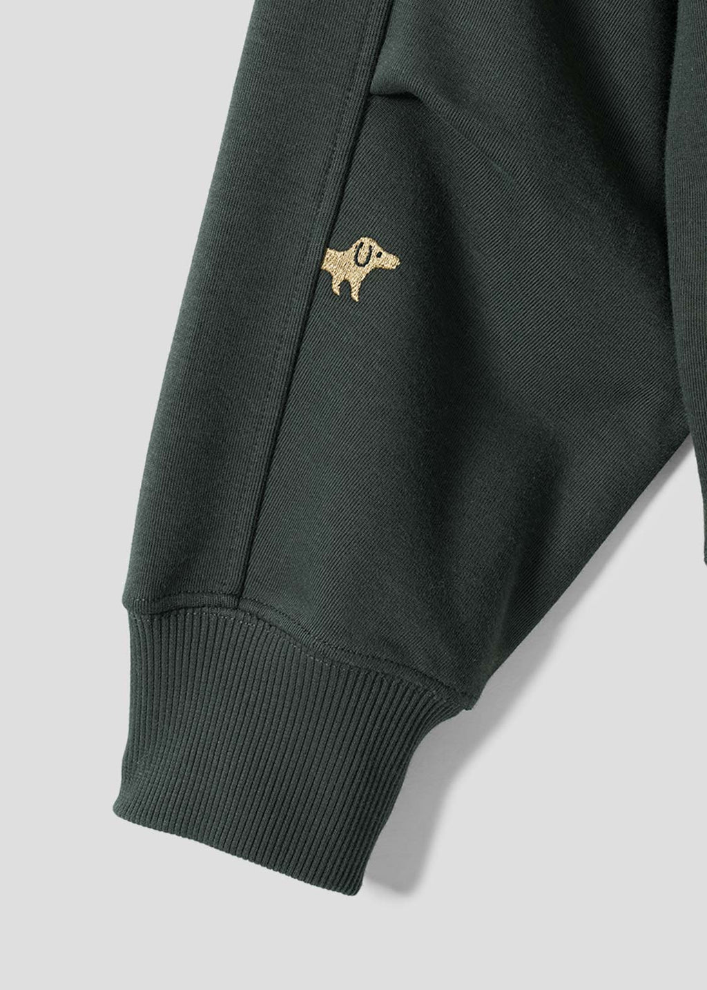 Nagasugiru Inu New York Time | Cardboard Big Zip Hoodie