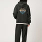 Nagasugiru Inu New York Time | Cardboard Big Zip Hoodie
