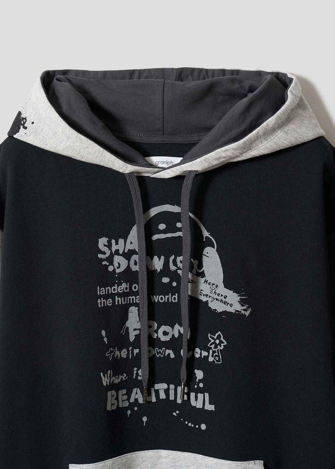 Beautiful Shadow Playful Paint | Short-Sleeve Hoodie