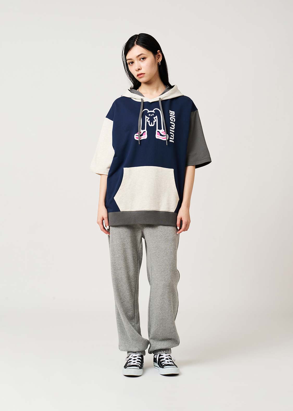 Big Mimi Walk | Short-Sleeved Hoodie