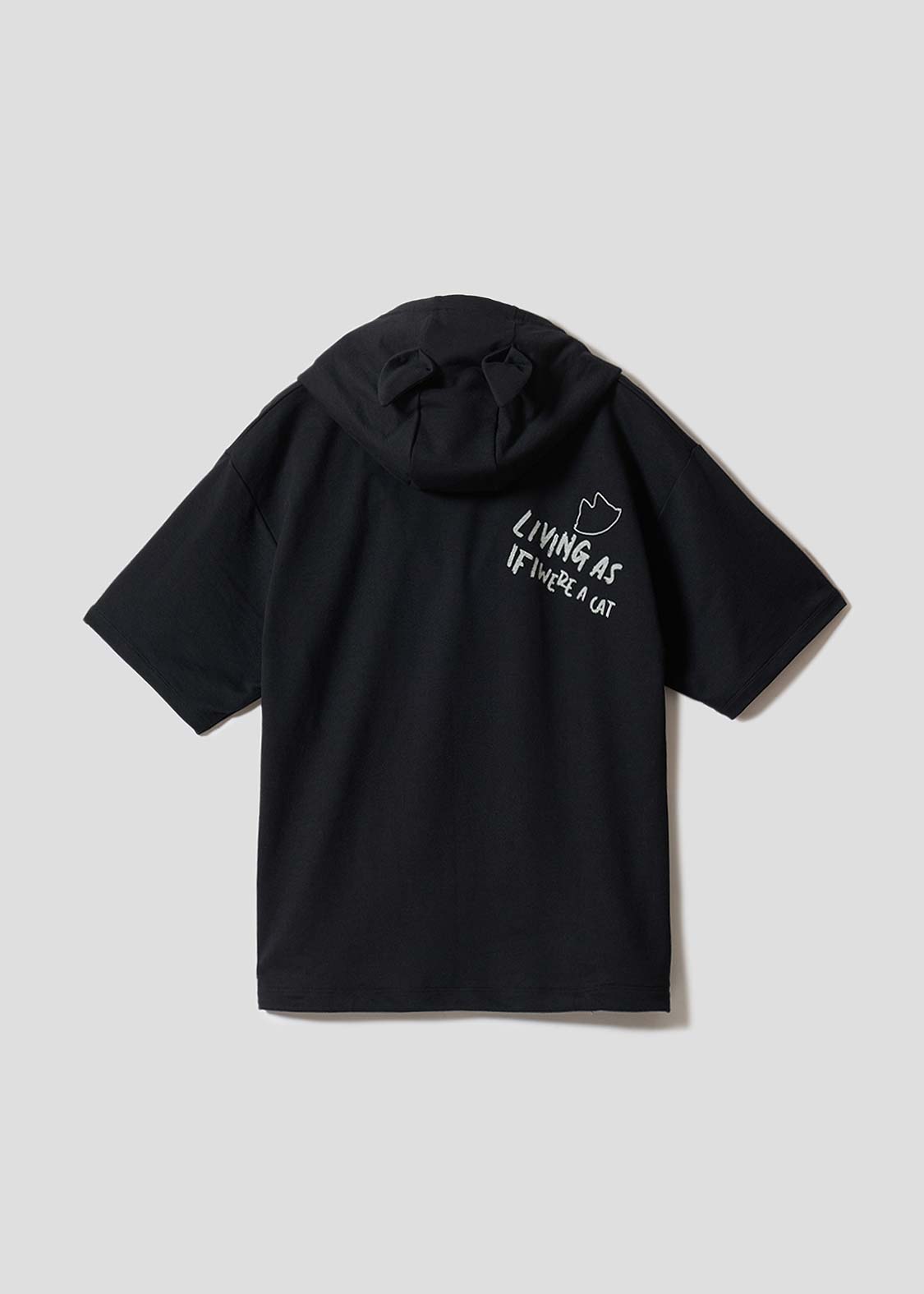 Nofuri | Oversized Short-Sleeve Hoodie