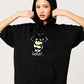 Nofuri | Oversized Short-Sleeve Hoodie