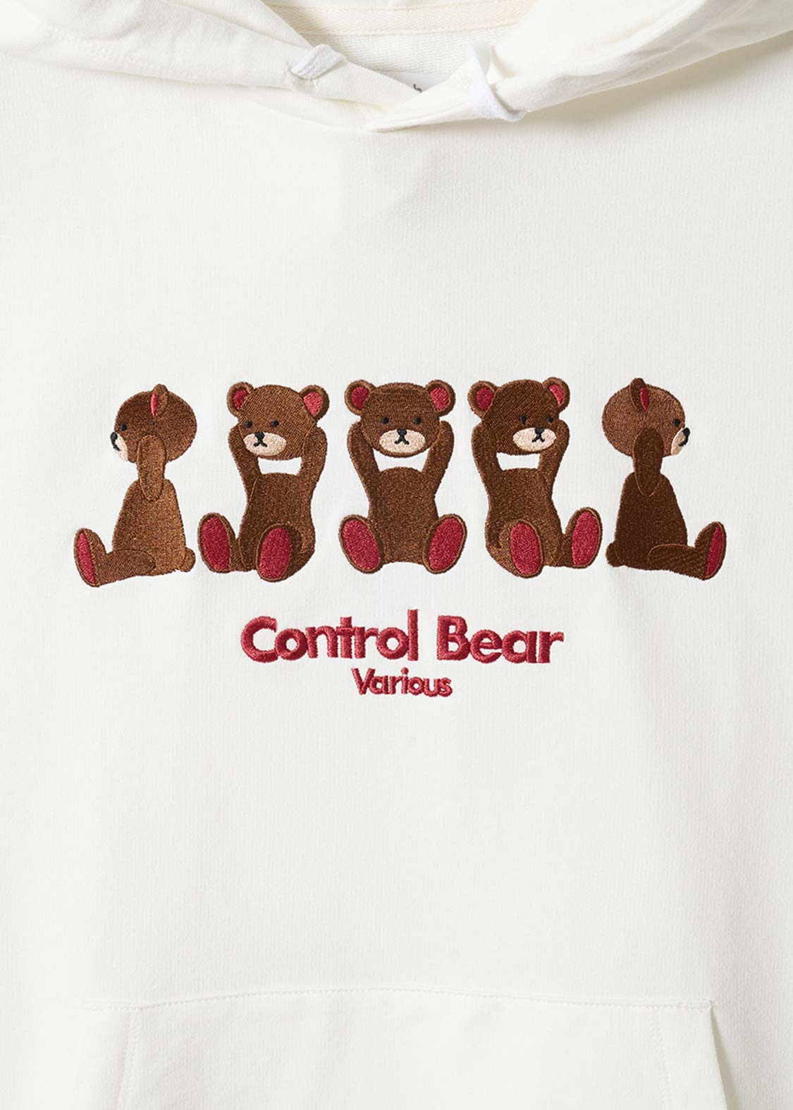 Control Bear B | Short-Sleeved Hoodie