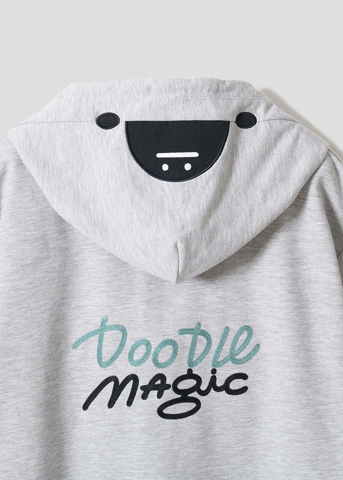Magic Paint Beautiful Shadow | Short-Sleeve Zip Hoodie