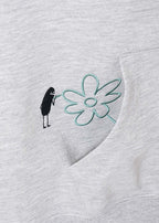 Magic Paint Beautiful Shadow | Short-Sleeve Zip Hoodie