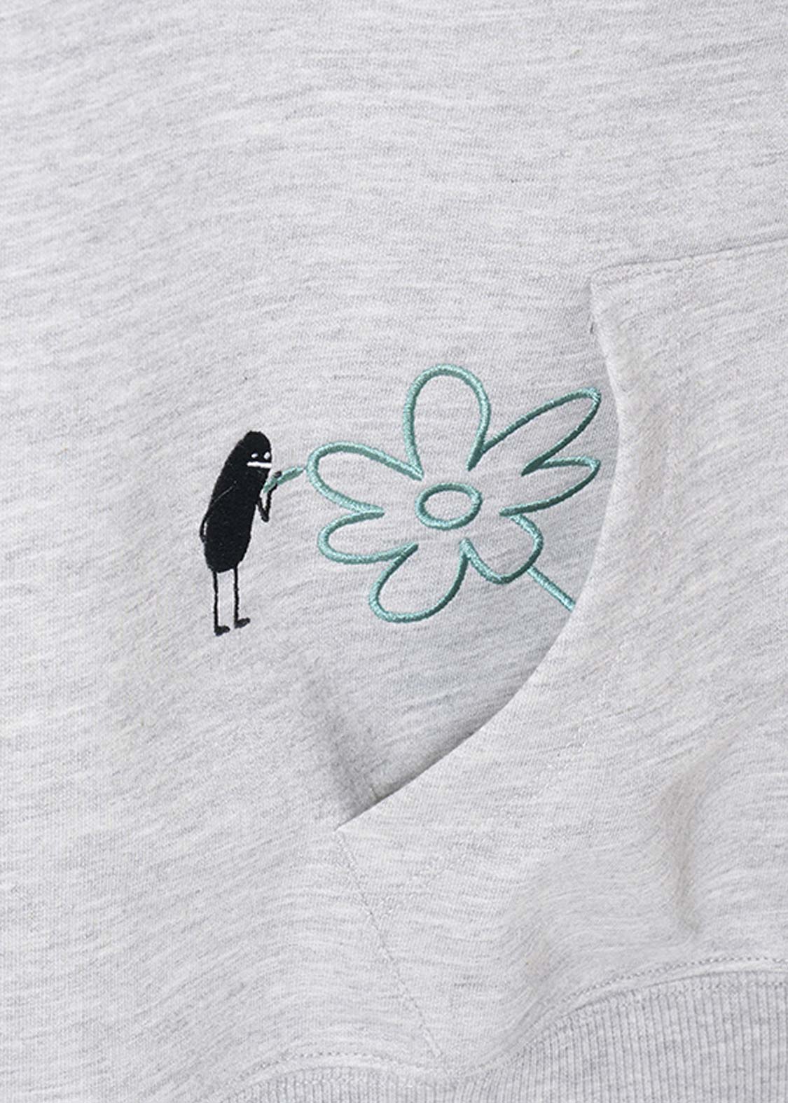 Magic Paint Beautiful Shadow | Short-Sleeve Zip Hoodie