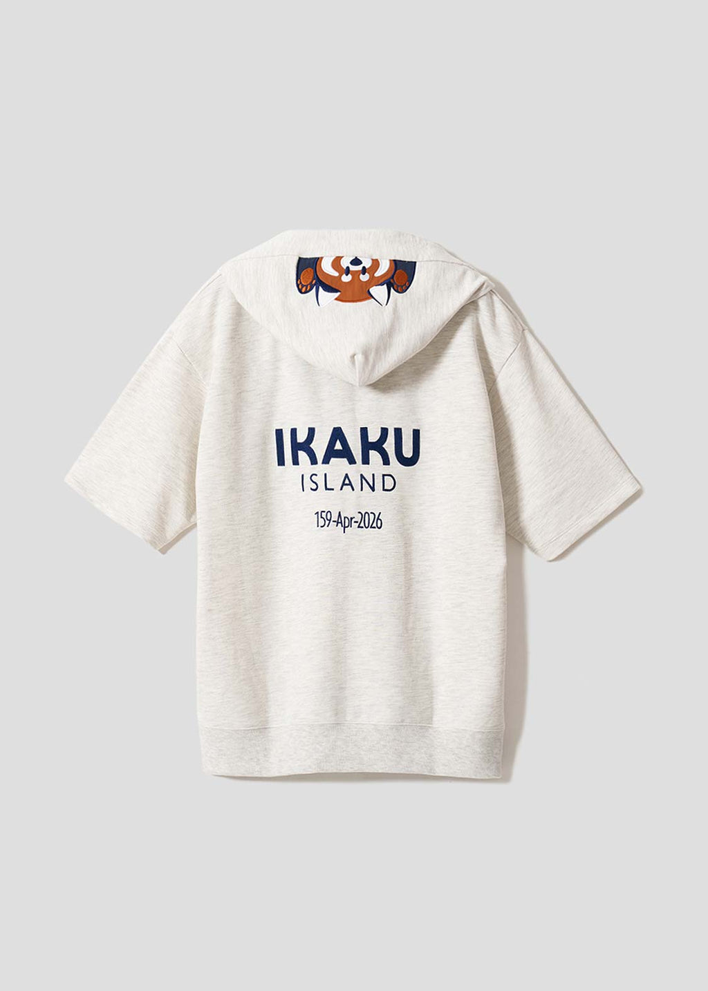 Ikaku Trip | Short-Sleeve Zip Hoodie