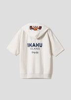 Ikaku Trip | Short-Sleeve Zip Hoodie