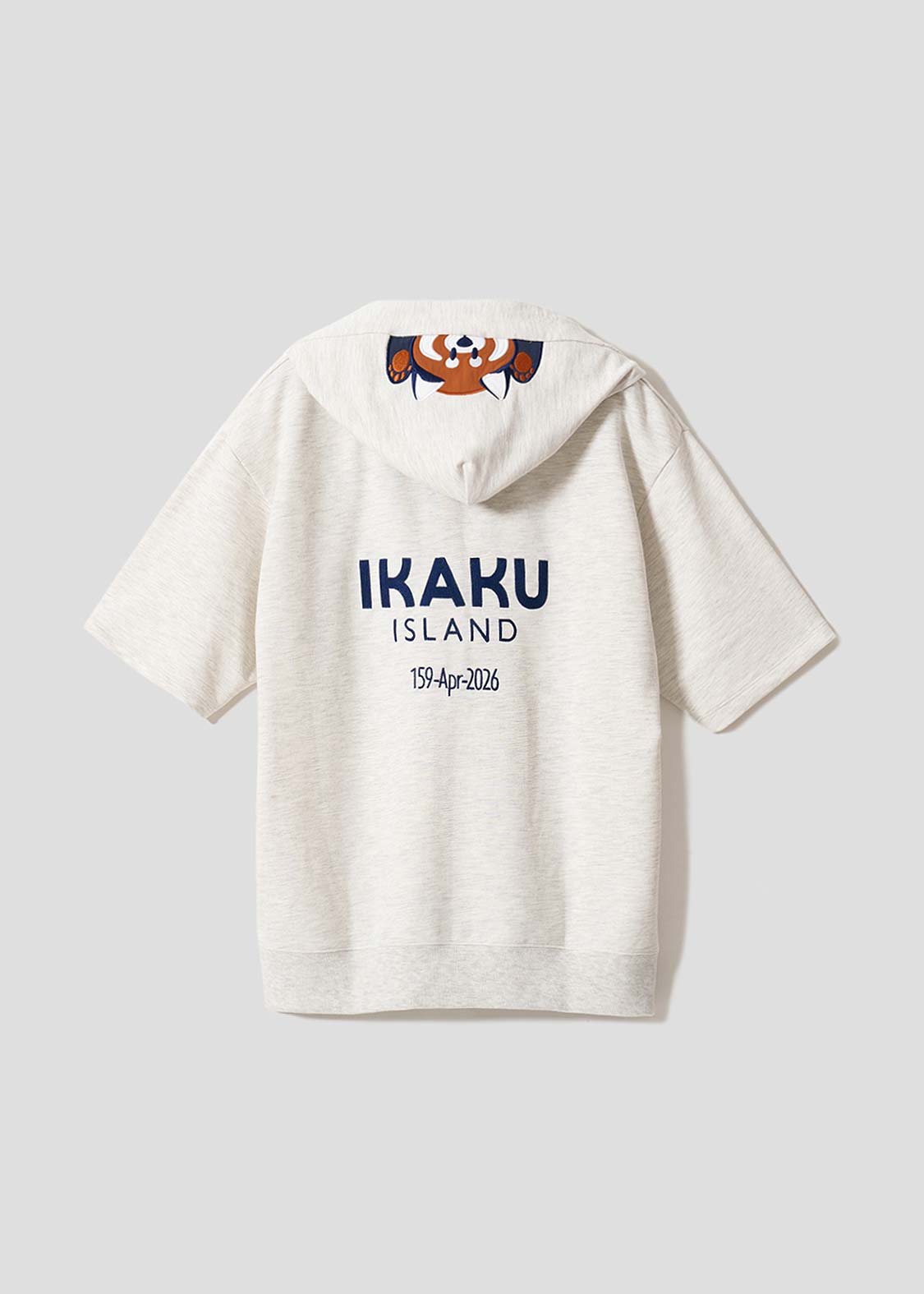 Ikaku Trip | Short-Sleeve Zip Hoodie
