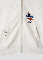 Ikaku Trip | Short-Sleeve Zip Hoodie