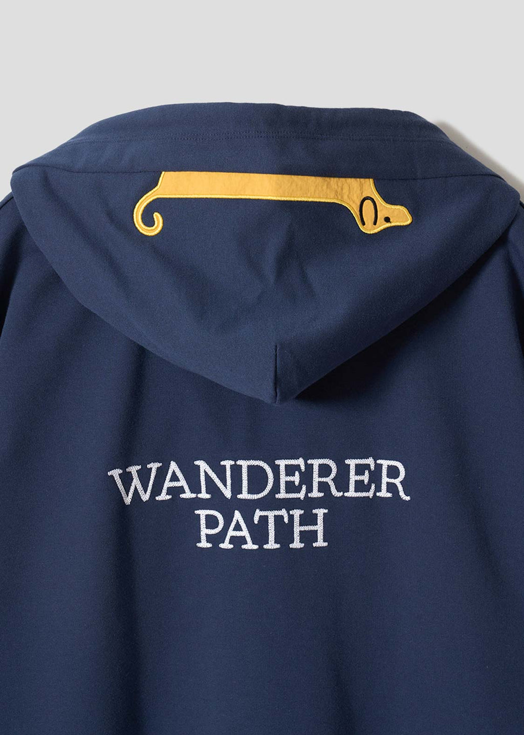 Nagasugiru Inu Wanderer Pass | Short-Sleeve Zip Hoodie