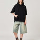 Nekokaburi Beautiful Shadow | Back Face Short-Sleeve Hoodie