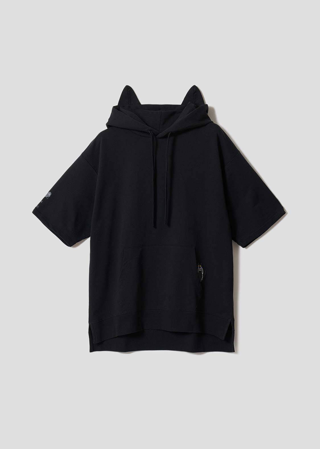 Nekokaburi Beautiful Shadow | Back Face Short-Sleeve Hoodie
