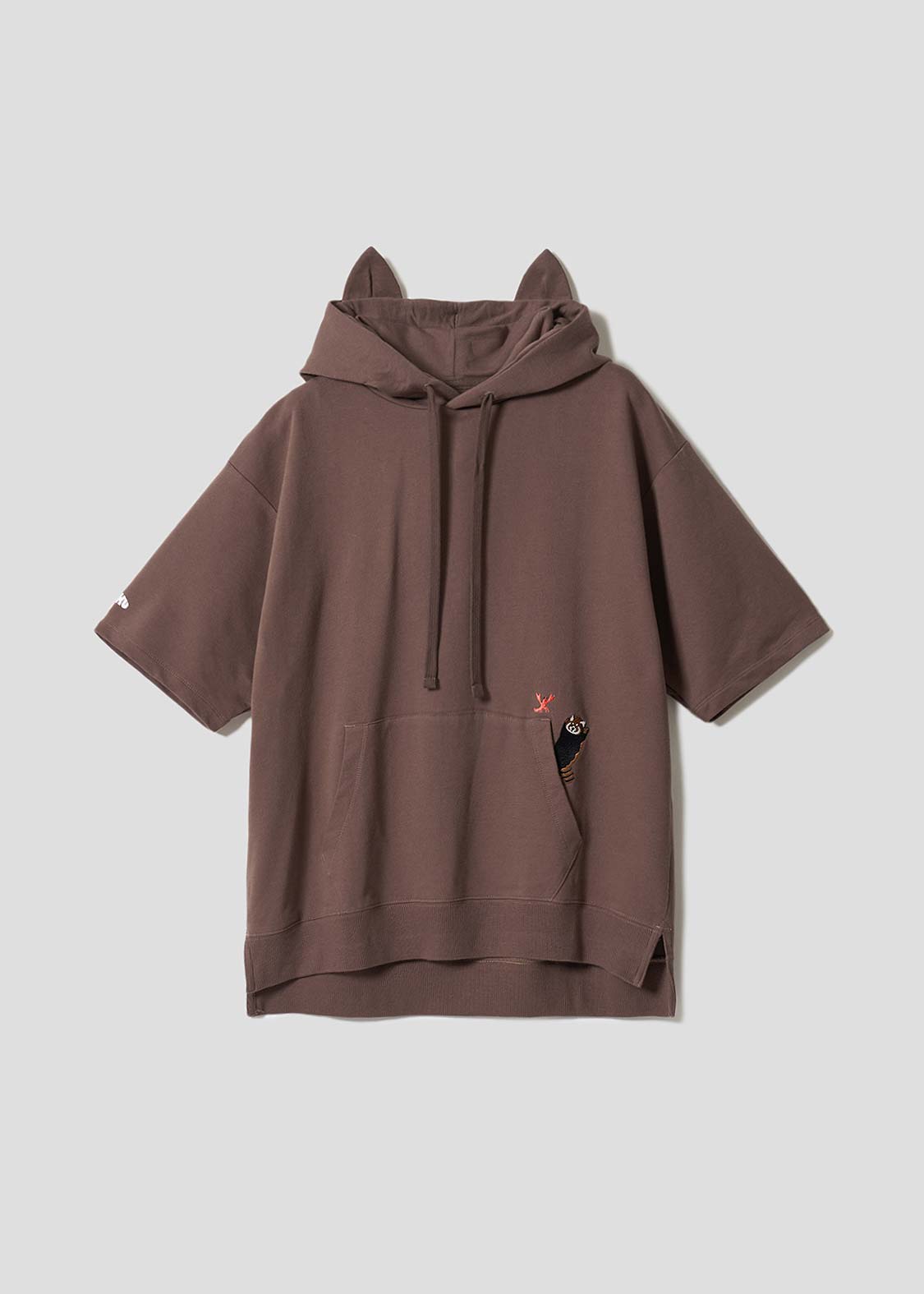 Ikaku | Back-Face Short-Sleeve Hoodie