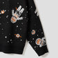 Jacquard Long Sleeve Knit (ASTRO CAT Walk in Space)