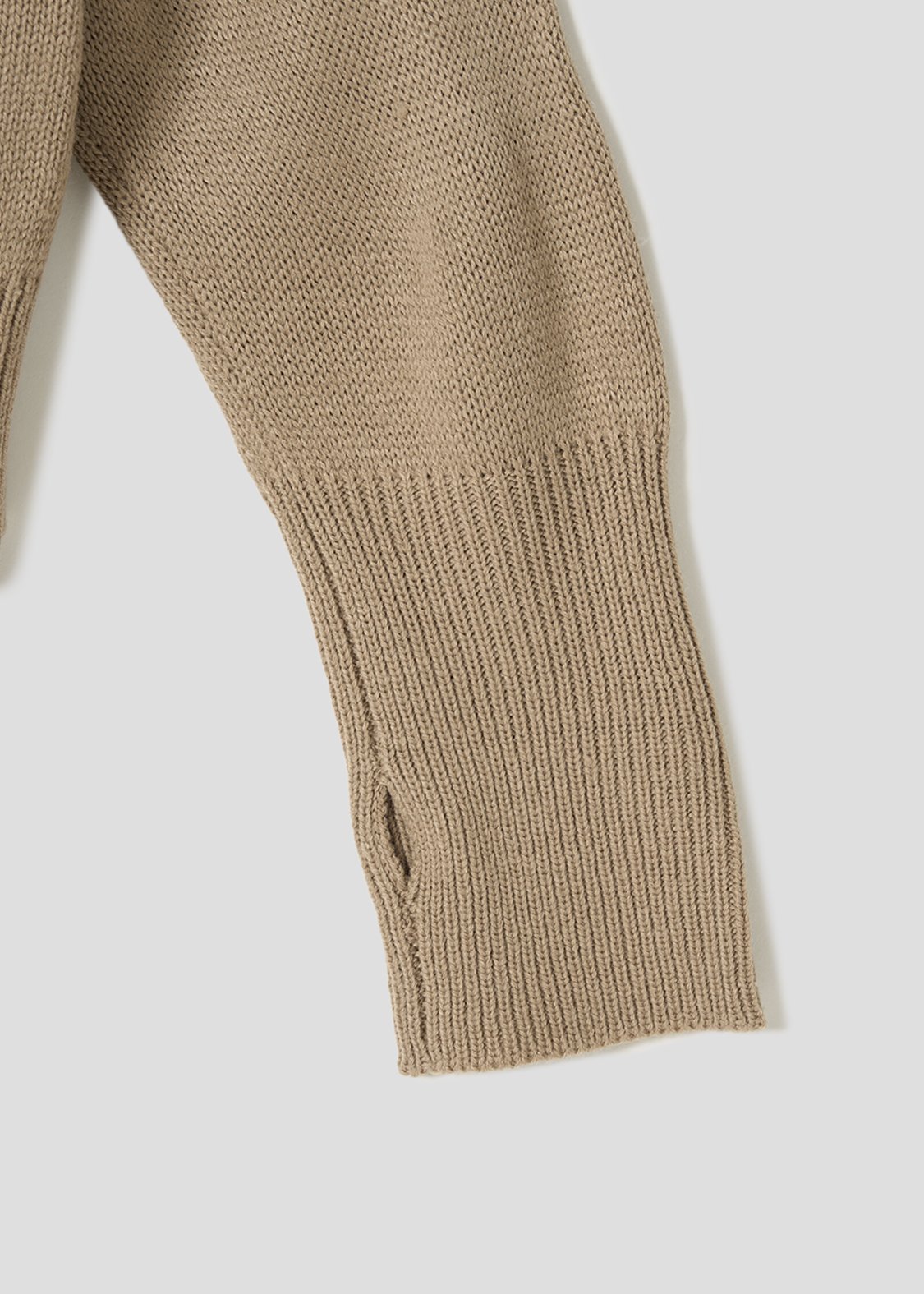 Ikaku Back Style | Collared Knit Cardigan