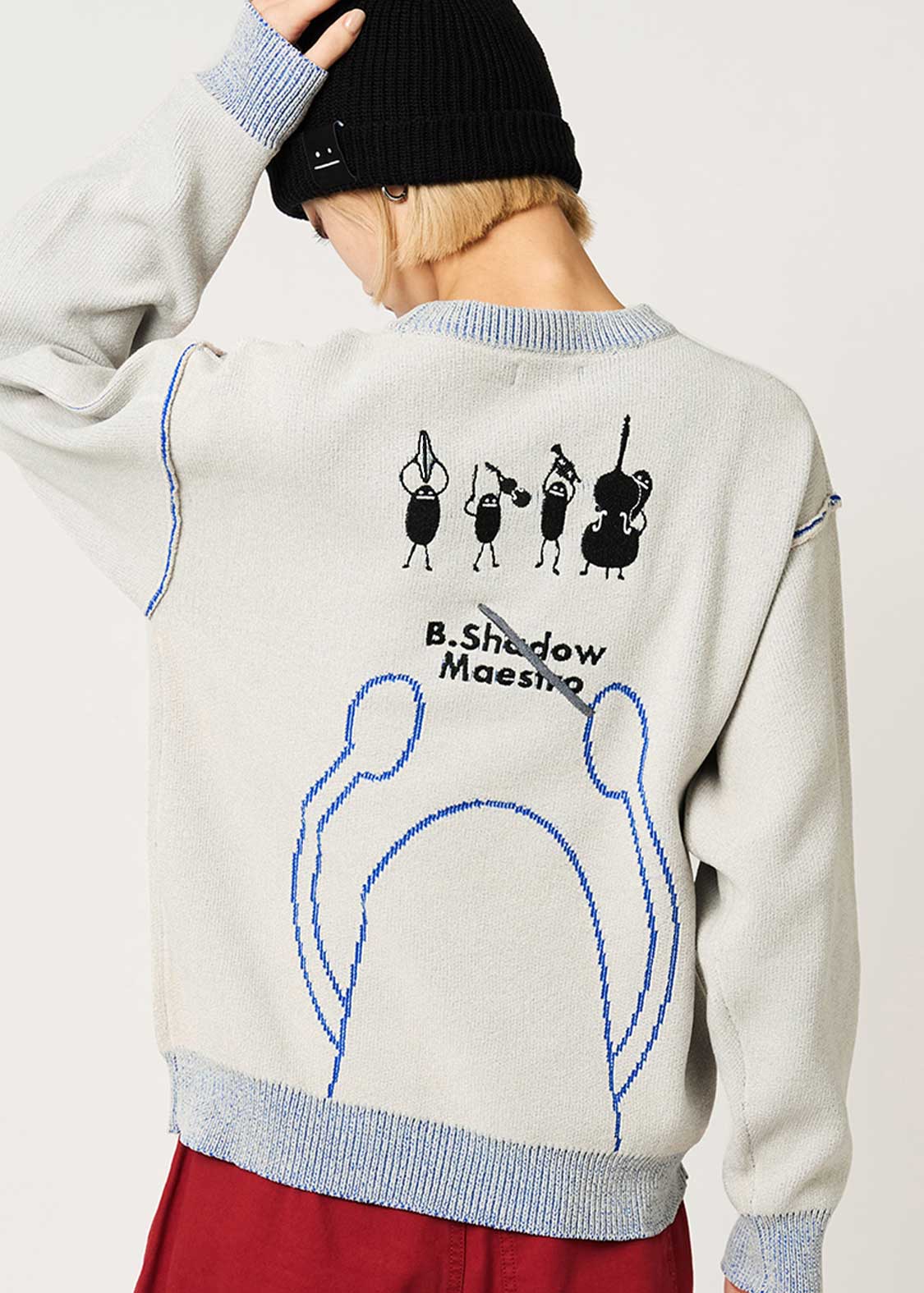 Beautiful Shadow Orchestra | Mall Crew Neck Knit