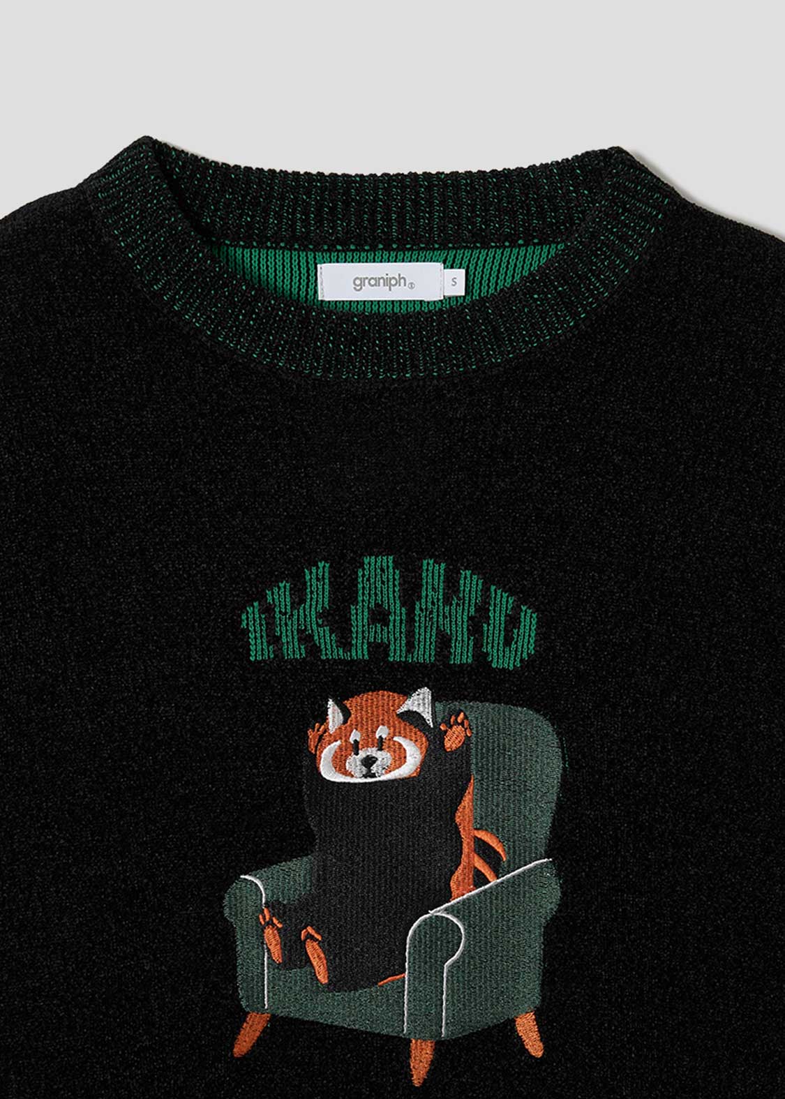 Ikaku Suwari | Mole Crew Neck Knit