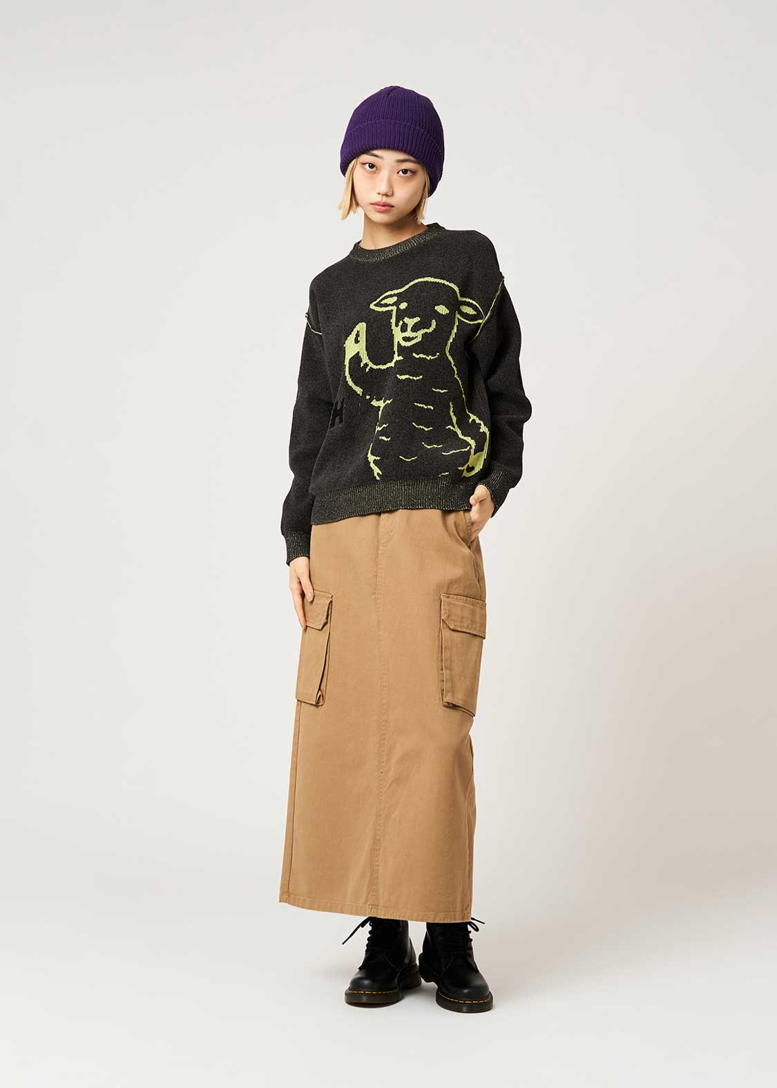Lamb Chop | Mole Crew Neck Knit