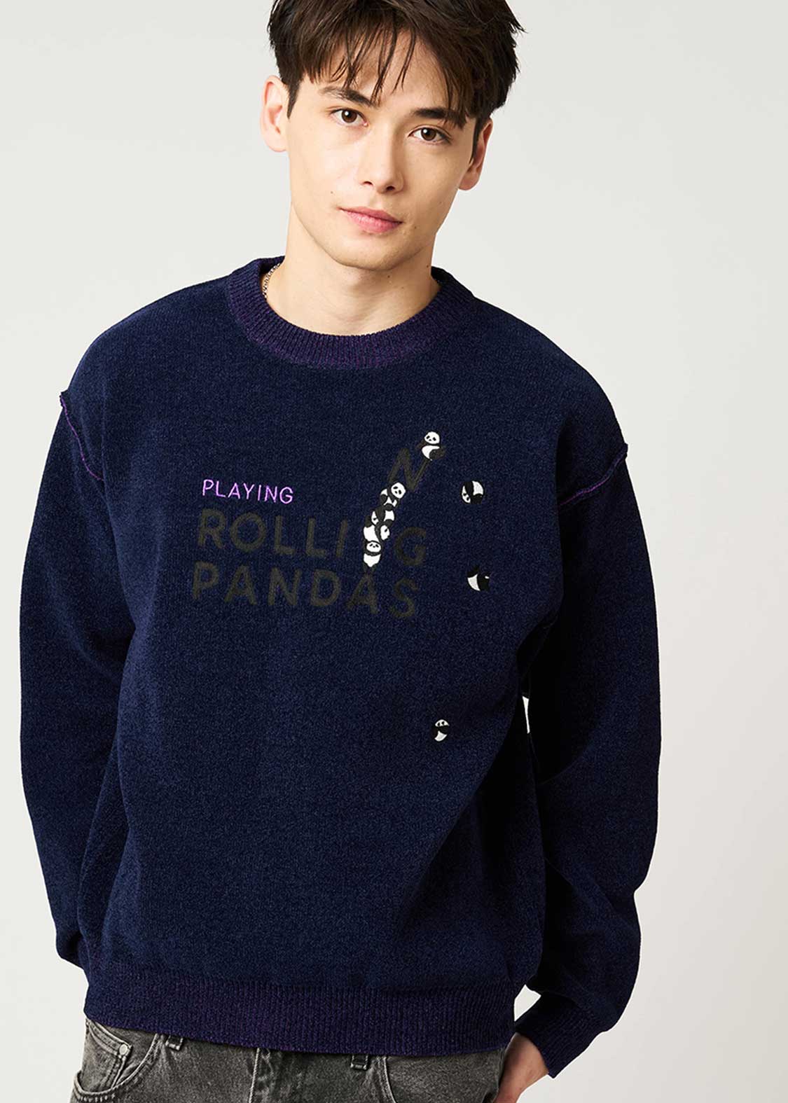 Rolling Pandas | Mall Crew Neck Knit