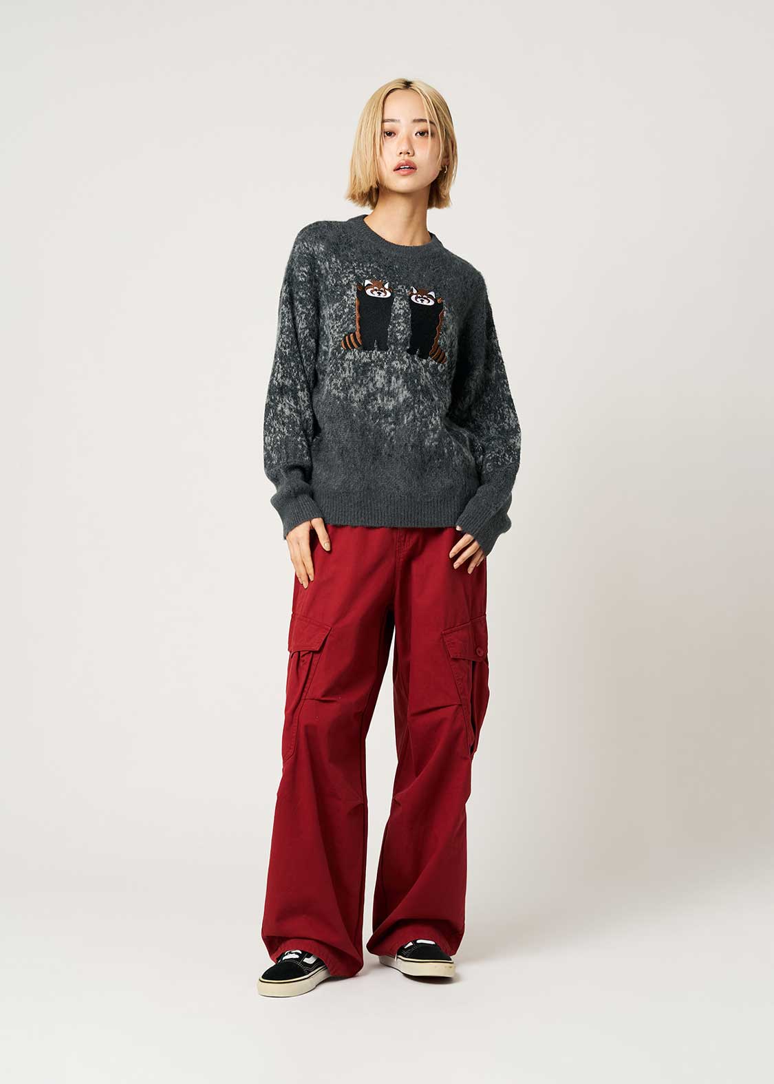 Ikaku | Gradient Crew Neck Knit