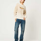 Nagasugiru Inu Meets Hot Dog | Gradient Crew Neck Knit