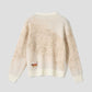 Nagasugiru Inu Meets Hot Dog | Gradient Crew Neck Knit