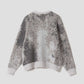 Lalakoko | Jacquard V-Neck Knit Cardigan