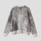 Lalakoko | Jacquard V-Neck Knit Cardigan