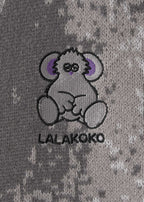 Lalakoko | Jacquard V-Neck Knit Cardigan