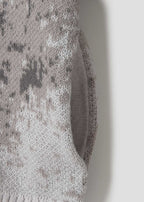 Lalakoko | Jacquard V-Neck Knit Cardigan