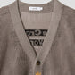 Beautiful Shadow Crown | Mesh Knit Cardigan