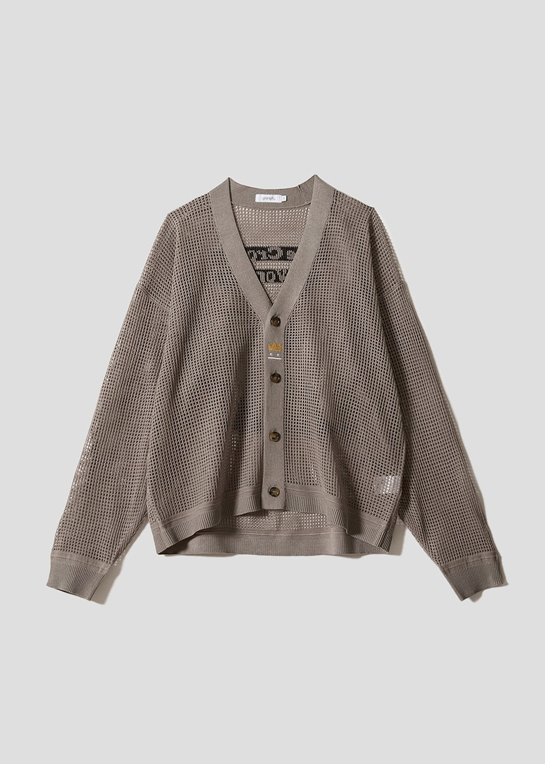 Beautiful Shadow Crown | Mesh Knit Cardigan
