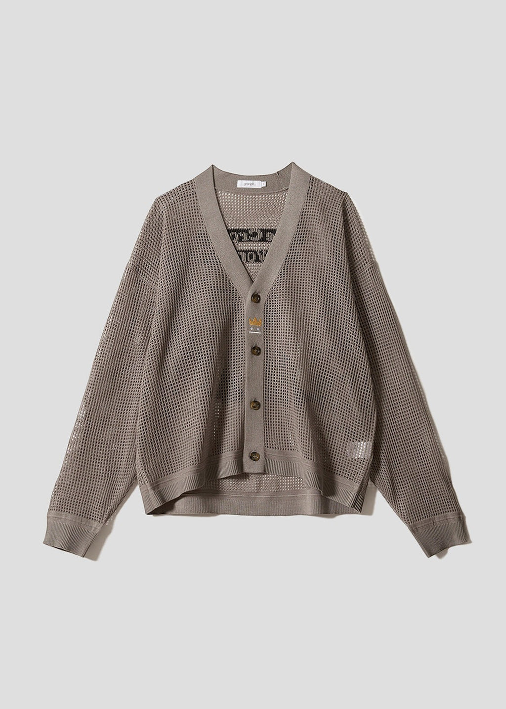 Beautiful Shadow Crown | Mesh Knit Cardigan