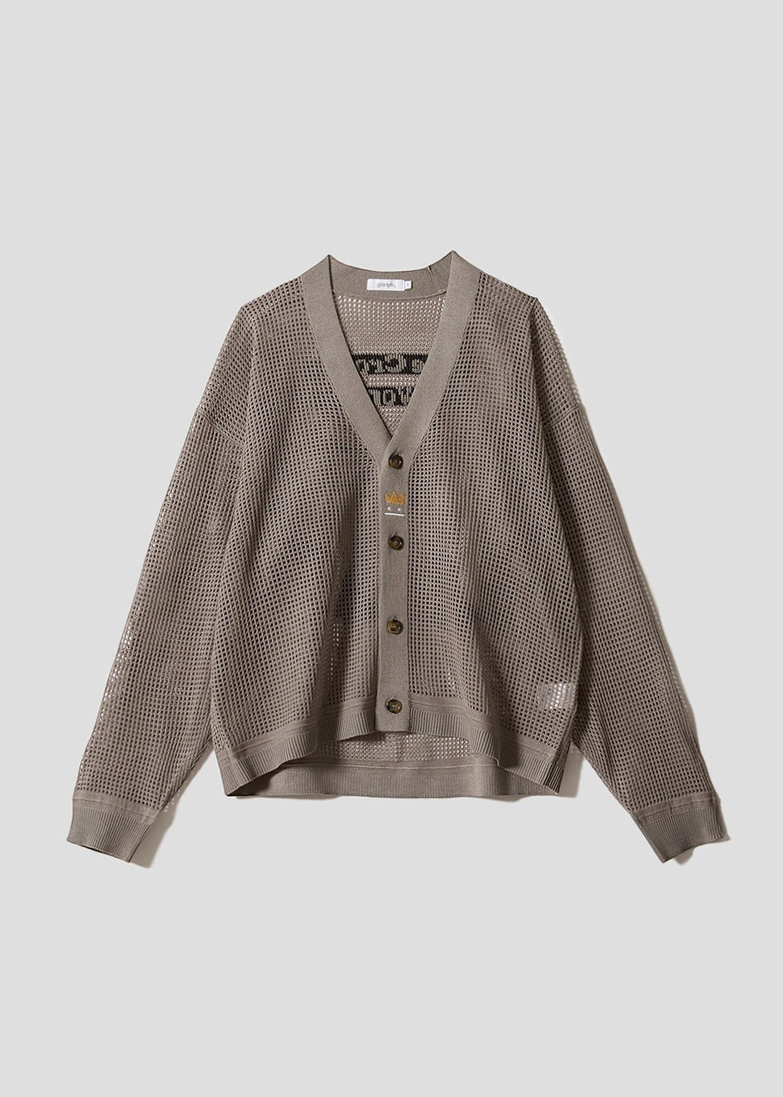 Beautiful Shadow Crown | Mesh Knit Cardigan