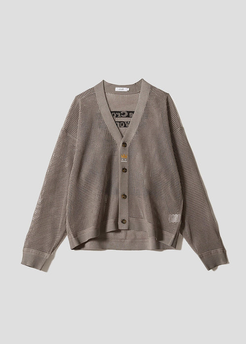 Beautiful Shadow Crown | Mesh Knit Cardigan