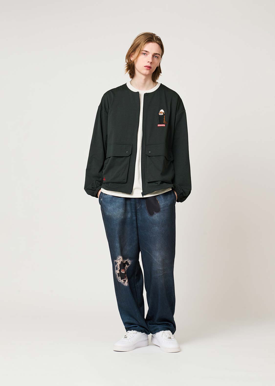 Ikaku Seicho | Zip Cardigan