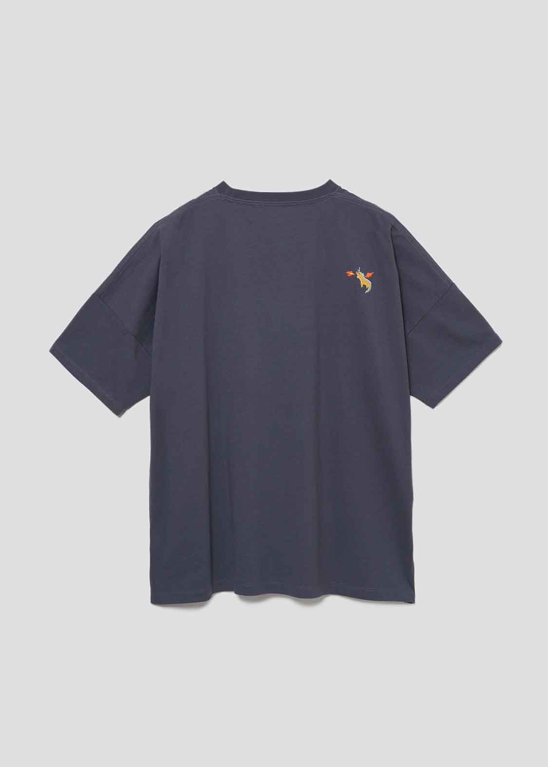 Super Wide Silhouette Short Sleeve Tee (Imaginary Animals)