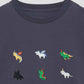 Super Wide Silhouette Short Sleeve Tee (Imaginary Animals)