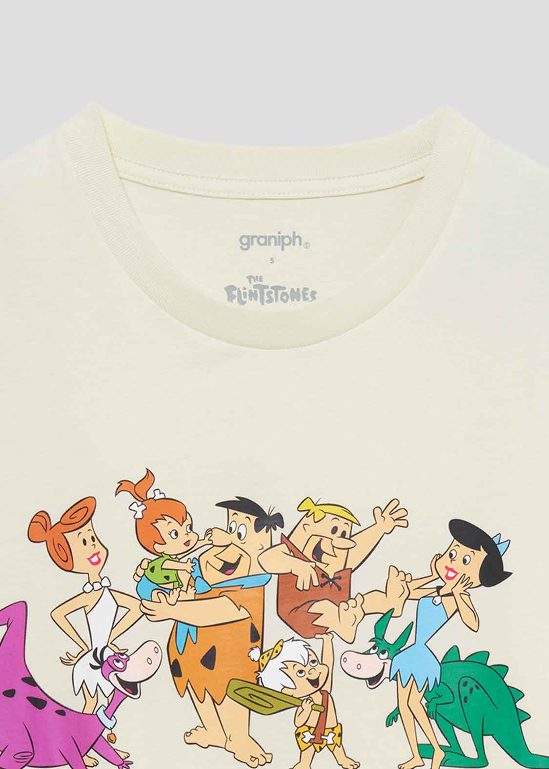 Hanna Barbera Regular Fit Short Sleeve Tee (Hanna Barbera_Yabba Dabba Doo)