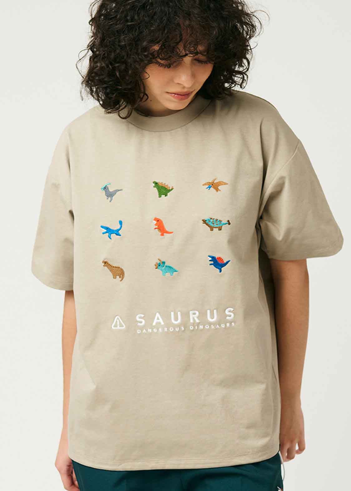 Draw Cord Big Dry Short Sleeve Tee (Dangerous Dinosaurs)