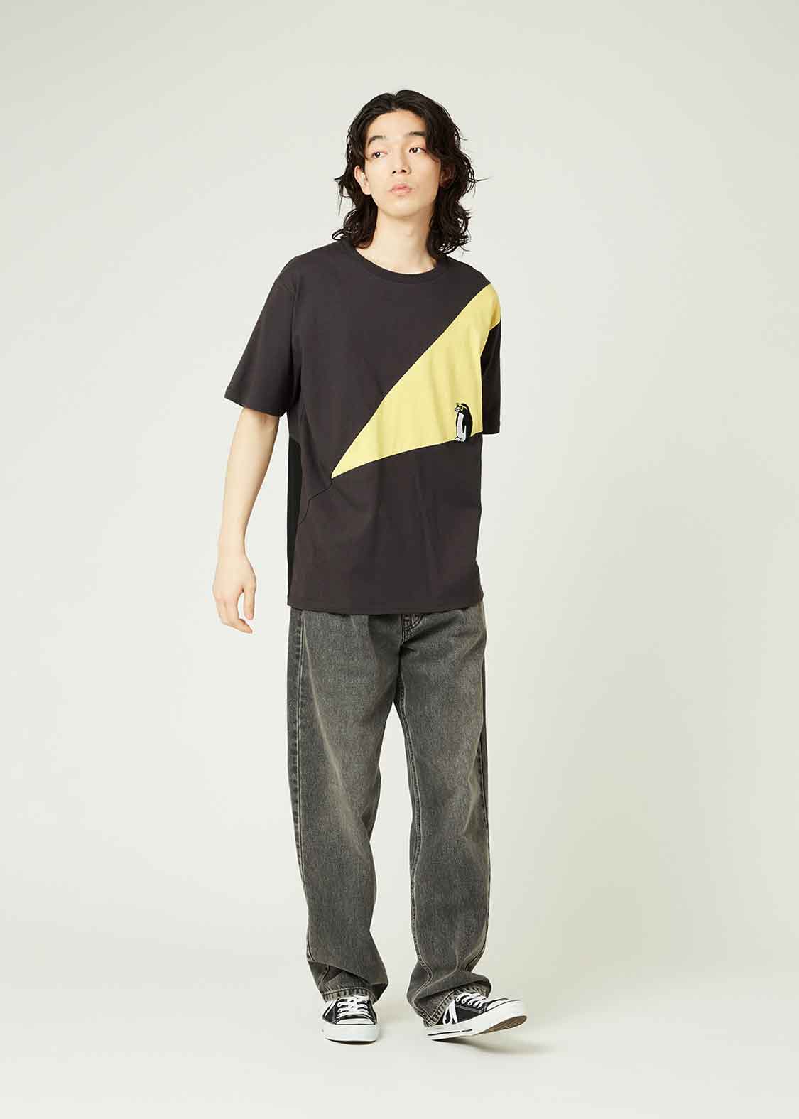 Light Up Short Sleeve Tee (City boy Penguin)