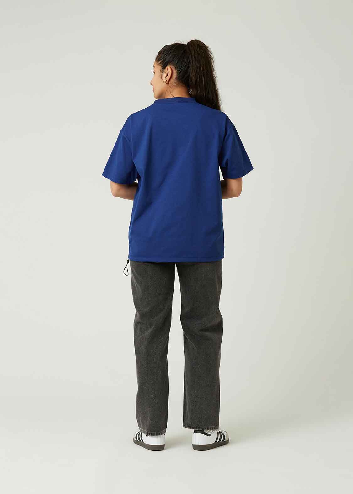 Draw Cord Big Dry Short Sleeve Tee (Beautiful Shadow Pool)